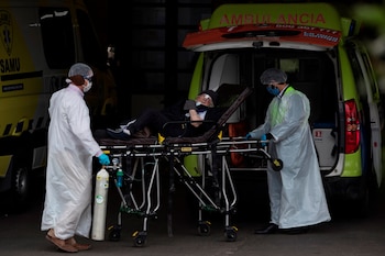 Trabajadores del servicio de Atención