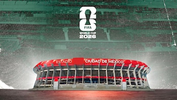 El Estadio Ciudad de México ya luce logo de la FIFA e imagen oficial para el Mundial 2026