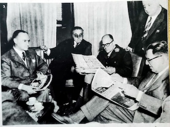 Perón, reunido con el general