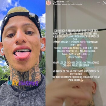 Mensaje de La Liendra sobre