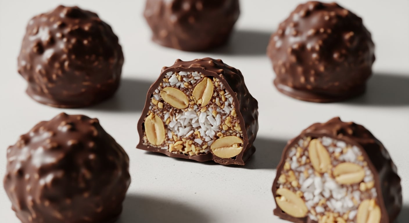 Los lotes afectados de SkinnyDipped Dark Chocolate Coconut Almond Bites tienen fechas de vencimiento entre el 20 y el 29 de diciembre de 2026. (Imagen Ilustrativa Infobae)
