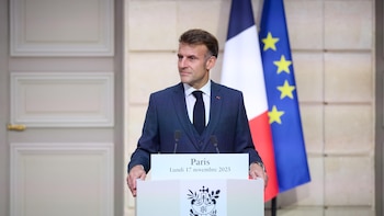 Macron anunció la construcción de