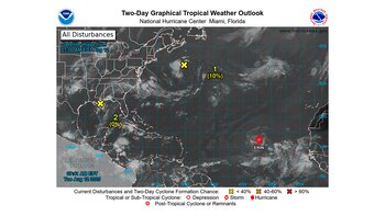 Florida y Bahamas permanecen fuera