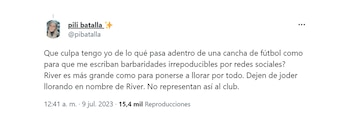 La segunda crítica de Pilar