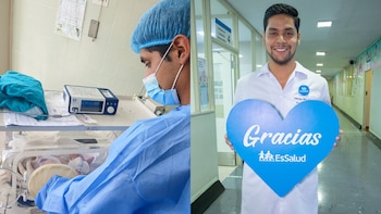 Paciente de la UCI neonatal del Rebagliati regresa 25 años después como médico internista: “Es mi forma de retribuir la ayuda recibida”