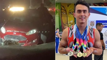 El medallista olímpico Jossimar Calvo