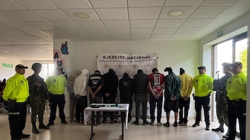 9 detenidos del grupo delincuencial Los Popeyes: los señalan de vender droga en Vélez, Santander