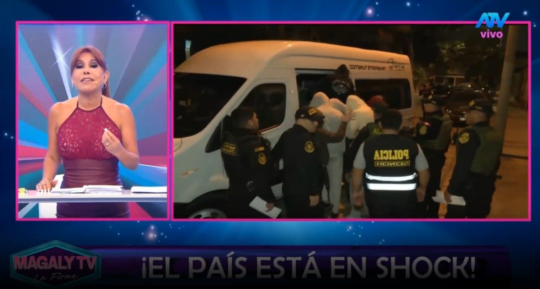 Magaly Medina reflexiona sobre presunta agresión en Liceo Naval y cuestiona la formación de adolescentes. Captura: Magaly TV La Firme.