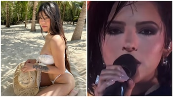 La influencer aplaudió el look