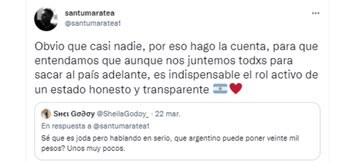 Santiago Maratea también se refirió