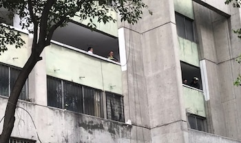 El edificio Tamaulipas en Tlatelolco,