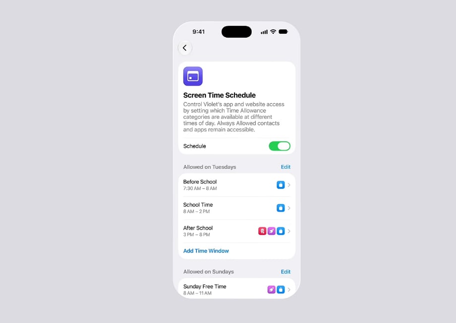 Apple explica en un nuevo video cómo los padres pueden configurar las opciones de seguridad para las Cuentas Infantiles en sus dispositivos. (Apple)