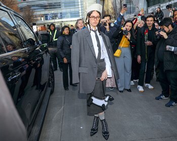 Ella Emhoff con un diseño