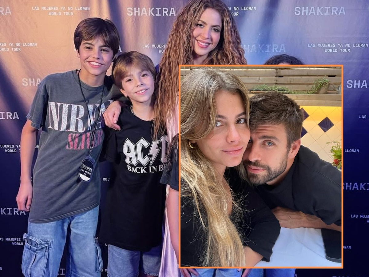 Milan y Sasha, hijos de Shakira, no soportan ver a Clara Chía, novia de su padre Gerard Piqué, aseguró el periodista Jordi Martín - Infobae