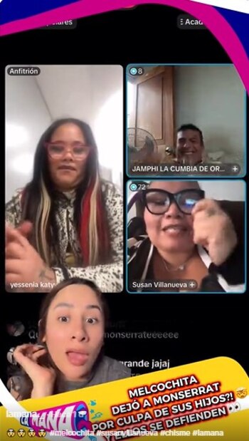 Hijos de Melcochita arremeten contra Monserrat Seminario por llanto tras separación: “Lágrimas de cocodrilo”