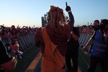 El cantante y compositor de