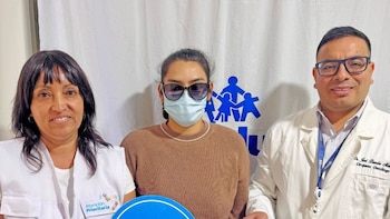 O paciente, de 33 anos, evoluiu bem após a operação e continuou o acompanhamento médico após a retirada completa do tumor e do tecido lesado - Créditos: Essalud.