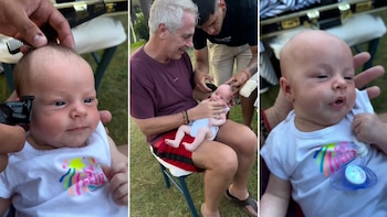 Marley mostró el momento en