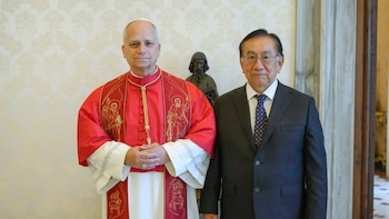 José Balcázar: “Le he dicho al Papa León XIV que le voy a dejar un mensaje a la presidenta Fujimori”