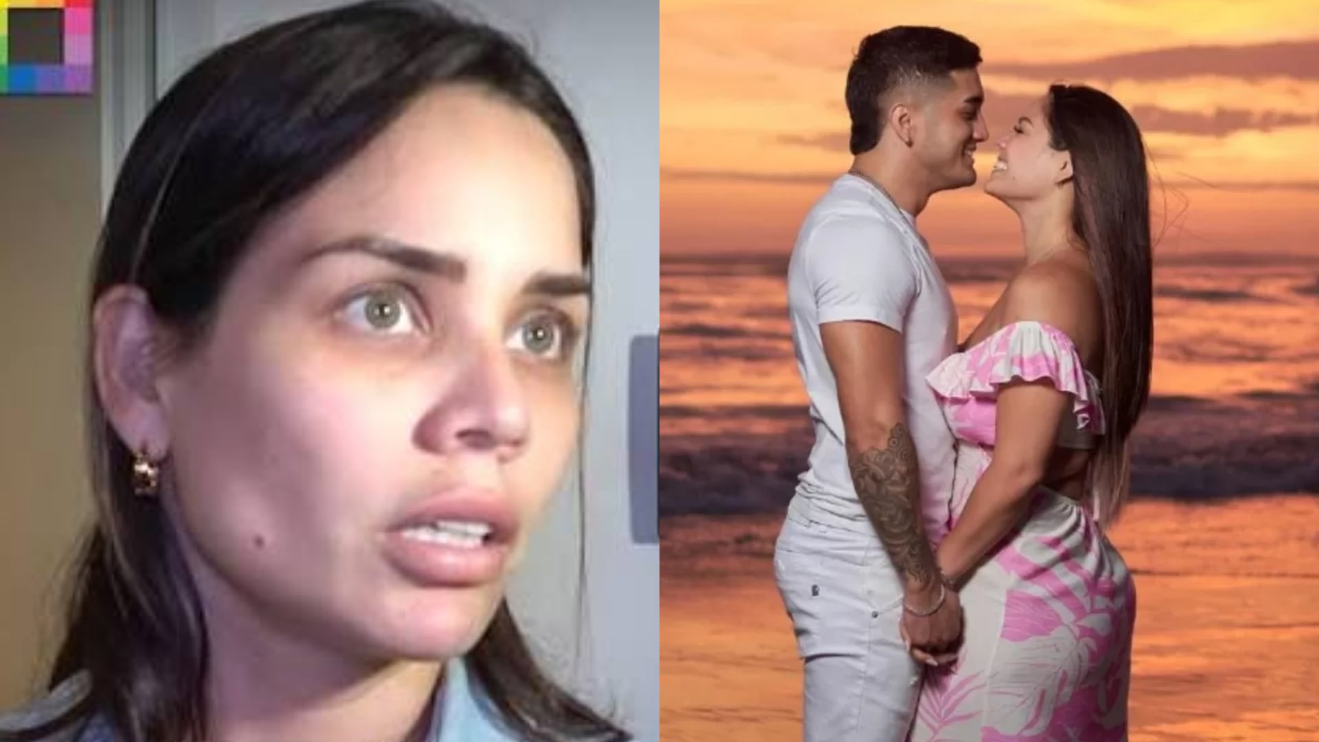 Novia de Andrea San Martín la acusa de golpearlo dentro de un auto tras buscarlo en Trujillo