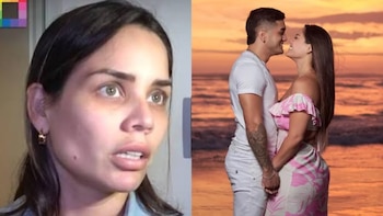 Novia de Andrea San Martín la acusa de golpearlo dentro de un auto tras buscarlo en Trujillo