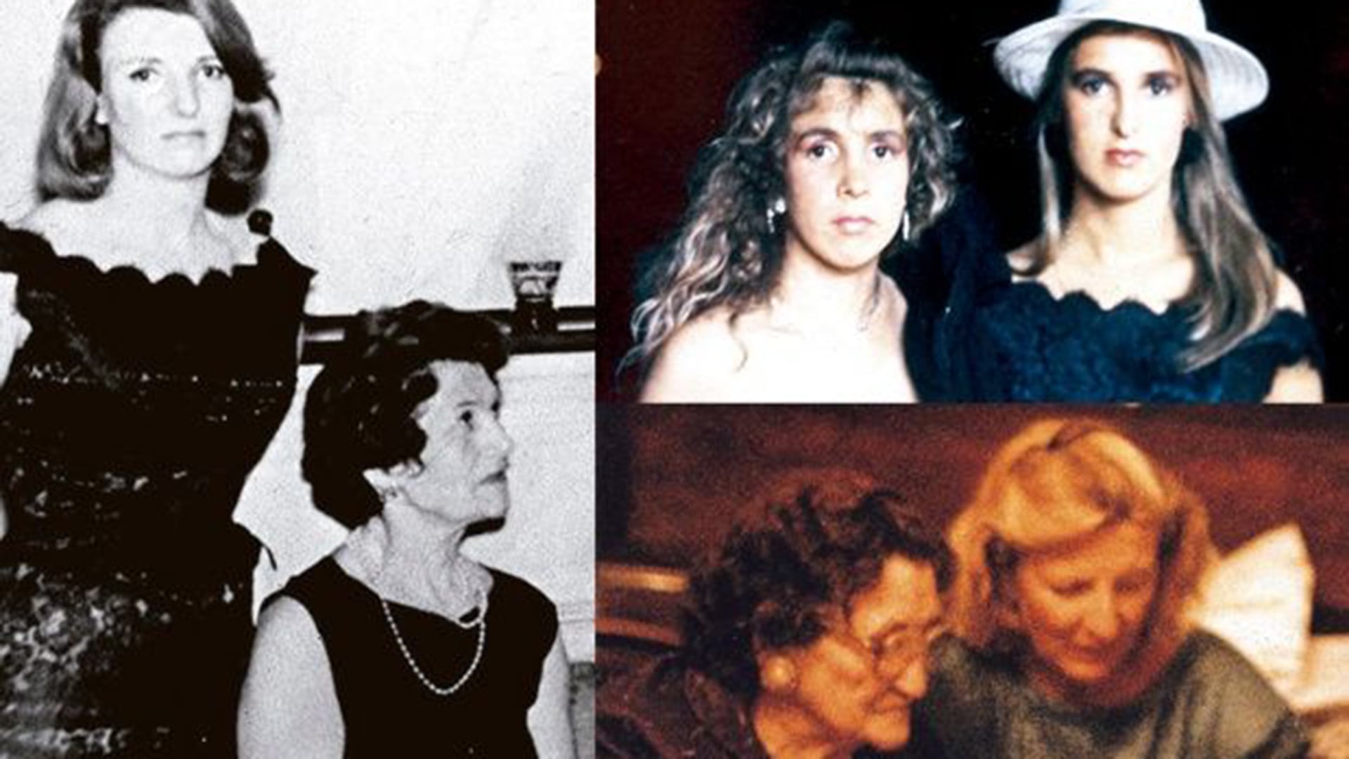 Gladys Mac Donald, la esposa de Ricardo Barreda, junto a su madre Elena Arreche. Sus hijas, Adriana y Cecilia