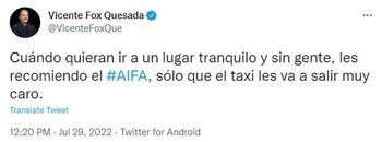 Fox invitó a sus seguidores