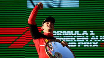 Charles Leclerc stayed with the