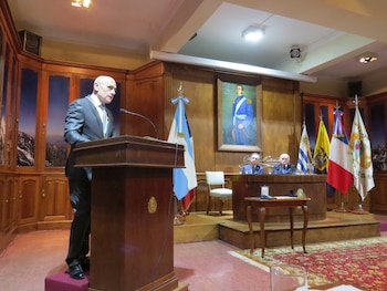 Nuevo titular del Instituto Nacional Sanmartiniano, Hernán Federico Cornut (Secretaría de Cultura)