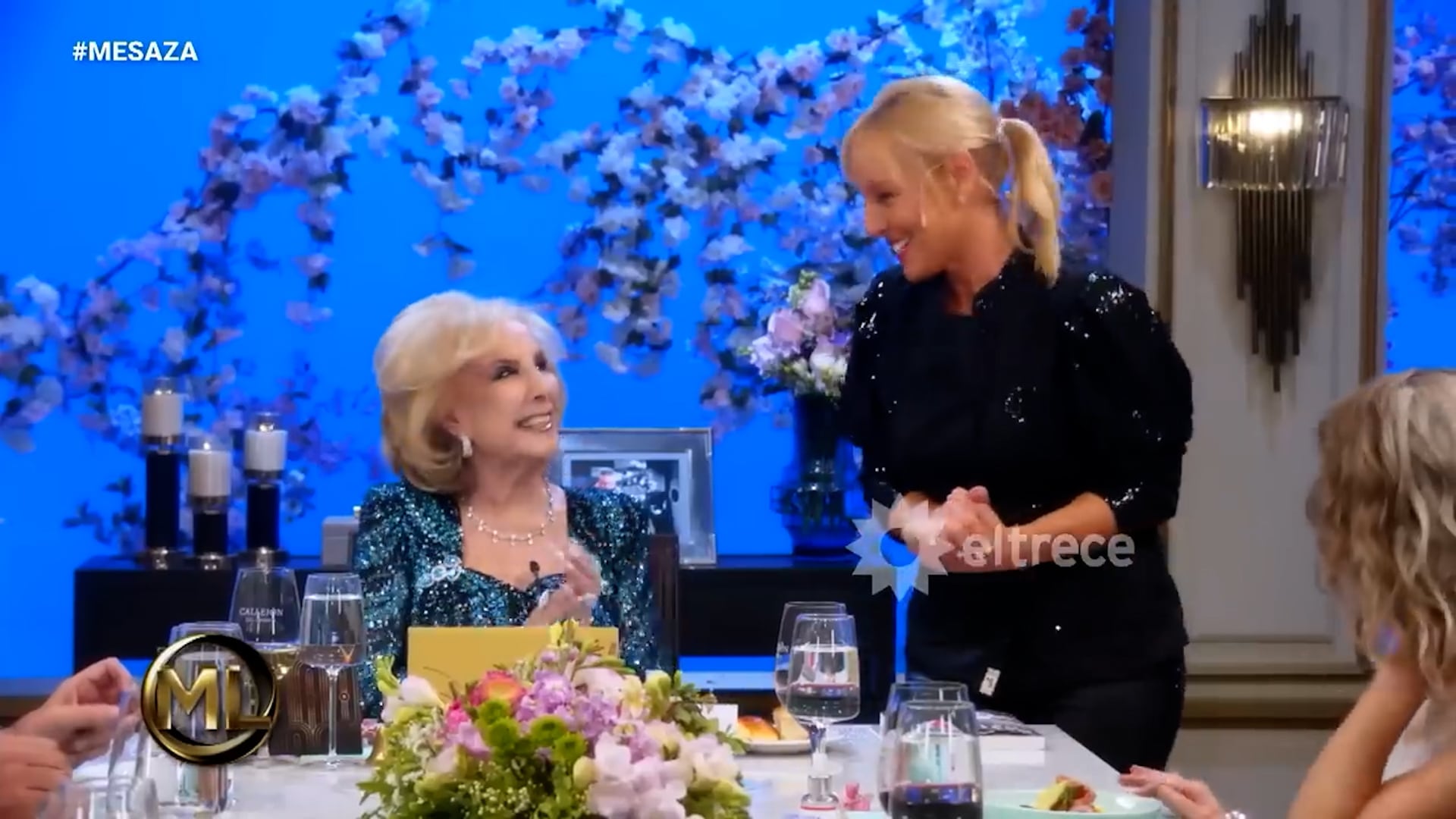 Mirtha Legrand y Jimena Monteverde
