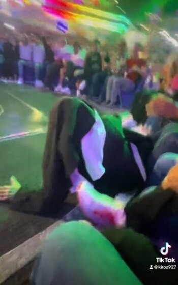 Afortunadamente, la caída no paso