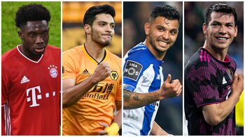 La delantera de la Selección