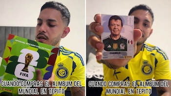 Usuario se vuelve viral tras comprar álbum del Mundial 2026 en Tepito y encontrar a “Chabelo” como seleccionado