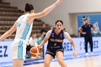 Maria Superiano y Keren Bertel sumaron 13 puntos cada una, aunque Colombia sufrió por su baja eficacia y las pérdidas de balón - crédito FIBA