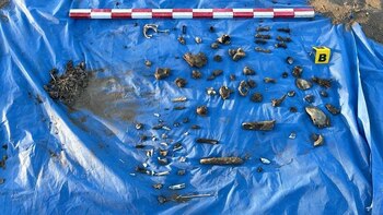 Los restos aún serán analizados