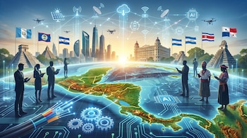 CEPAL destaca éxitos de innovación en El Salvador, Guatemala, Panamá y República Dominicana. Foto Infobae/Imagen ilustrativa asistida con IA