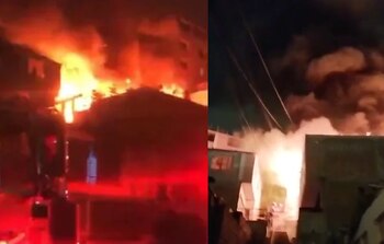 Incendio en Rímac de código