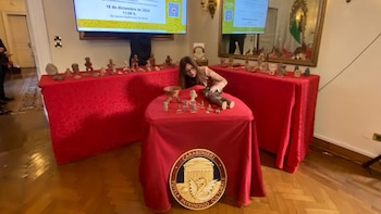 EEUU entregará a México tres tesoros prehispánicas, uno de ellos estaba en famoso museo de NY