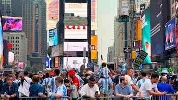 Infobae: las imágenes del banderazo para la selección argentina