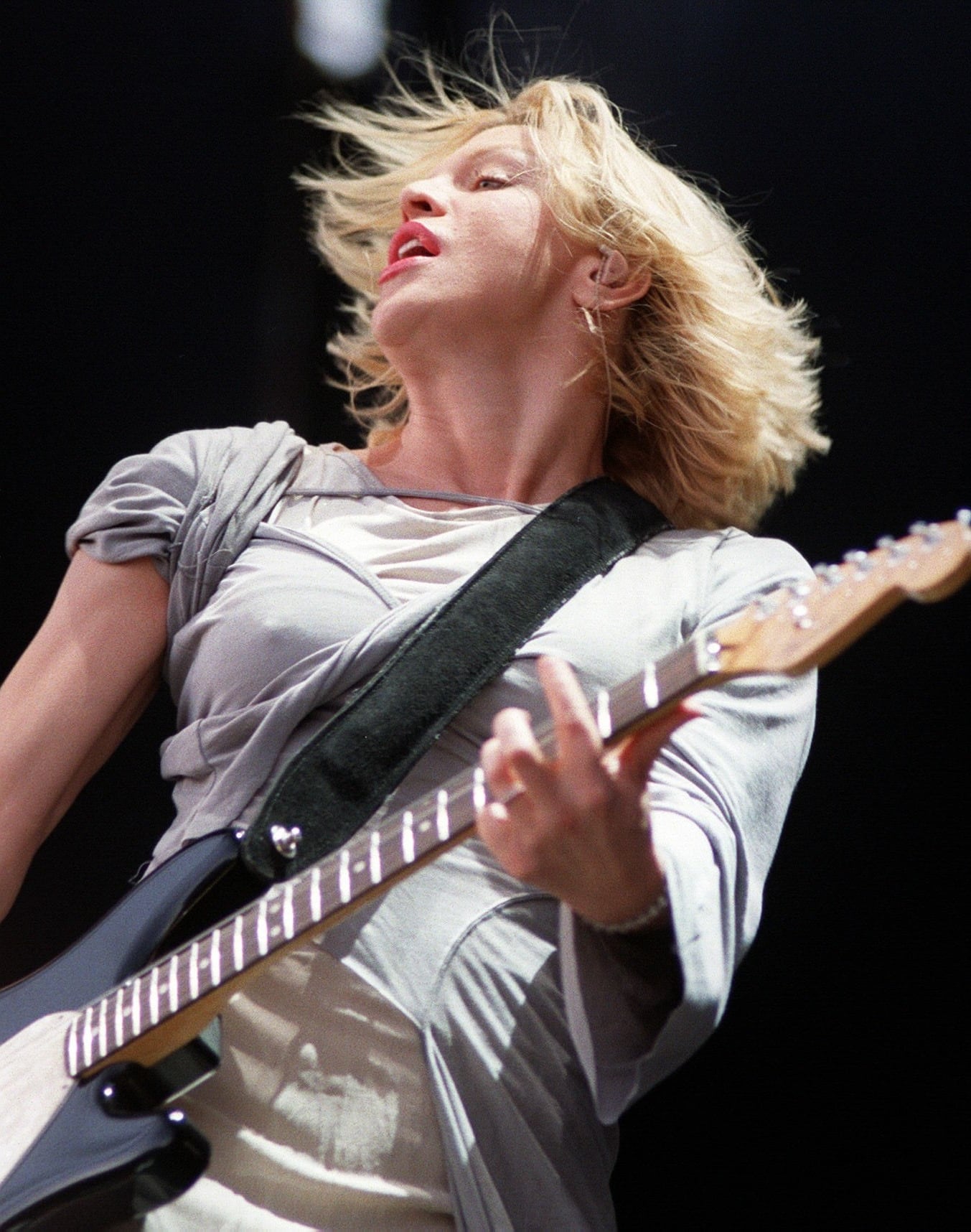 Courtney Love, viuda de Kurt Cobain y líder del grupo