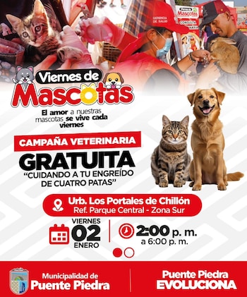 Las campañas veterinarias gratuitas tienen