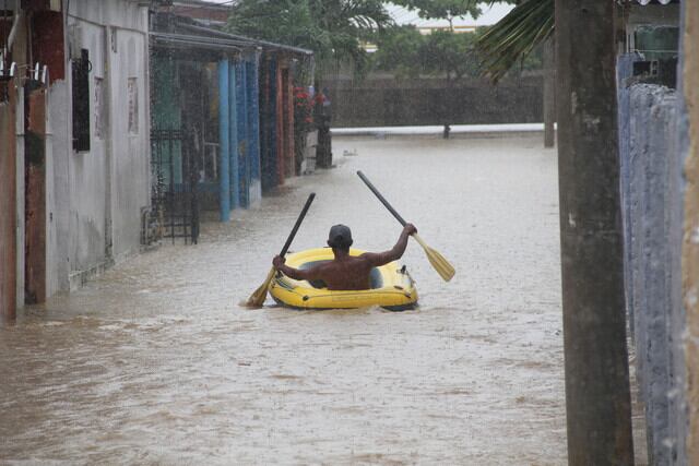 En las últimas seis horas, las lluvias han sido especialmente intensas en la región de la Orinoquía - crédito Colprensa