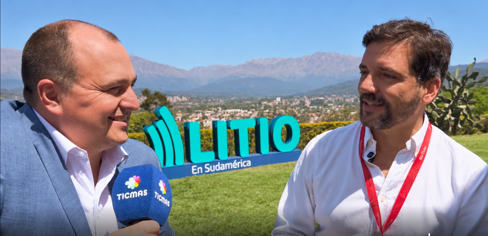 Abás Tanus Mafud, presidente de la cámara minera de Catamarca en el evento Litio en Sudamérica