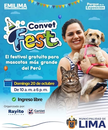 Convet Fest, festival veterinario gratuito