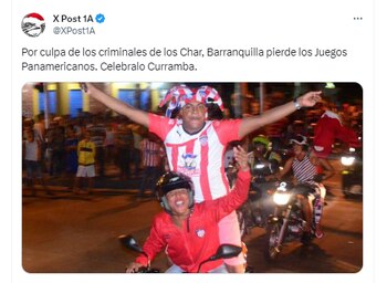 Al parecer toda la culpa