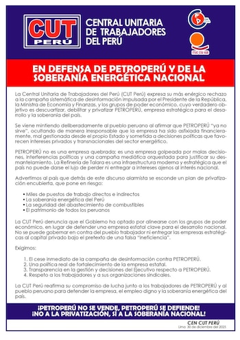 La Central Unitaria de Trabajadores