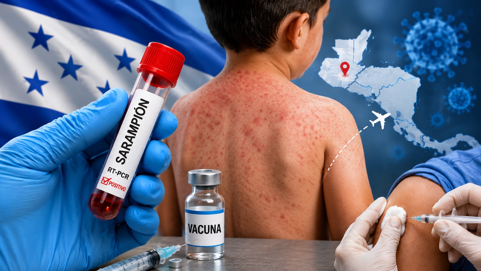 Honduras busca evitar nuevos brotes mediante campañas masivas de inmunización. (FOTO: Infobae)