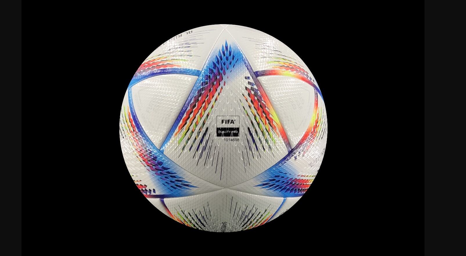 El balón, llamado Al Rihla, contaba con un sensor interno para medir los movimientos de los jugadores