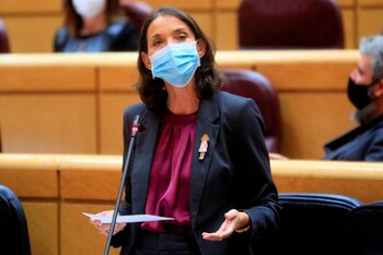 La ministra de Industria, Comercio