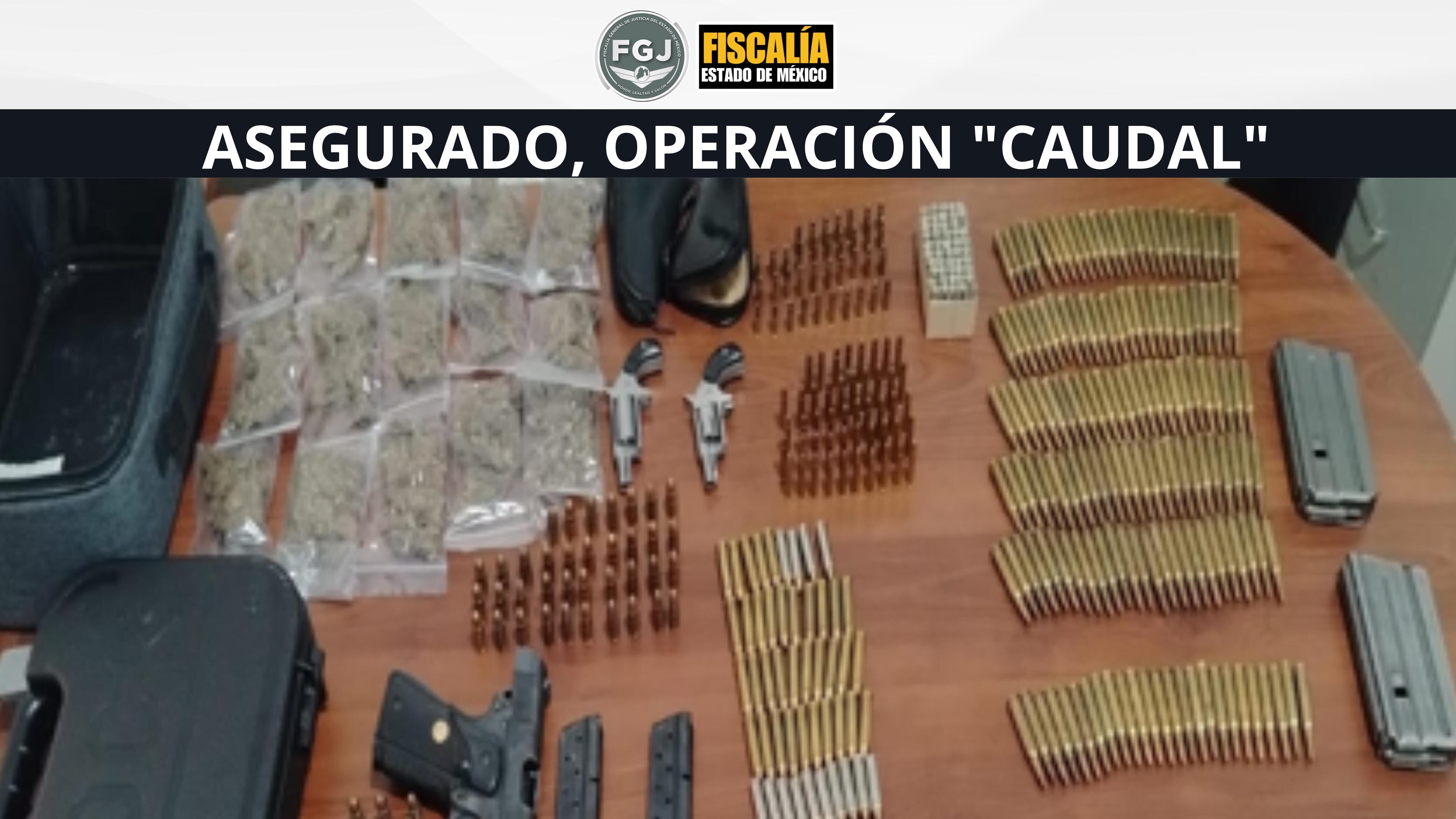 Objetos asegurados durante la detención de Juan